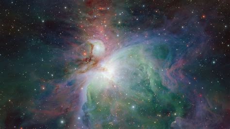 Download Wallpaper 3840x2160 Orion Nebula Nebula Stars Glare Shine