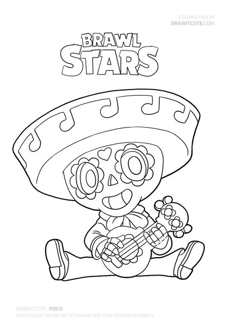 See more ideas about kolorowanki, darmowe kolorowanki, kolorowanka. Poco Brawl Stars #brawl #brawlstars #draw #drawings #howto #howtodraw #coloringpages #fanart # ...