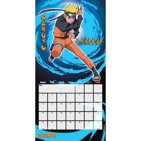 2023 Naruto Shippuden Wall Calendar Waterstones