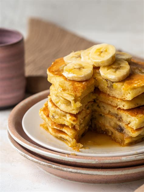 The Best Fluffy Banana Pancakes Easy Homemade Banana Pancakes