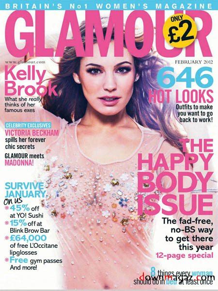 Glamour Uk February 2012 Download Pdf Magazines Magazines Commumity