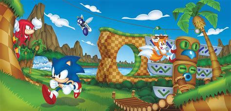 Sonic Mania Official Artwork Games Sonic Stadium