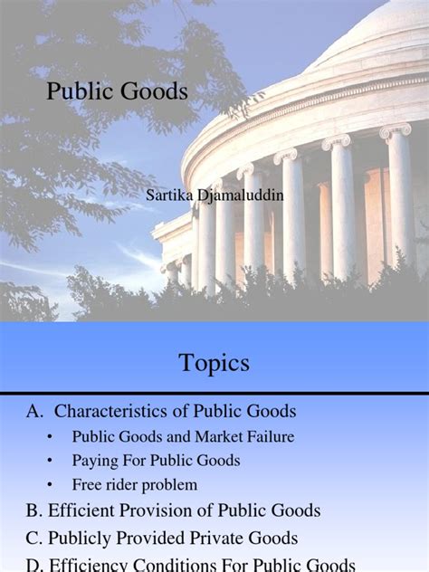 Public Goods Pdf Public Good Demand Curve