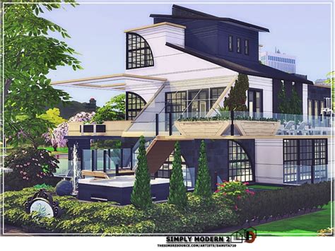 Simply Modern 2 Home By Danuta720 At Tsr Sims 4 Updates