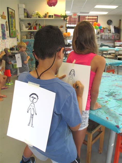 Back 2 Back Game Drawing Game For Kids Kids Art Classes Camps