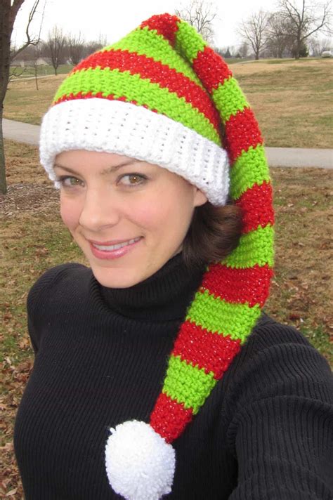 Crochet Christmas Hats The Cutest Collection Of Ideas Crochet Elf Hat