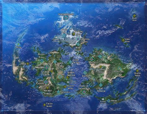 Final Fantasy Vii Remaster World Map By Berzerker3009 On Deviantart