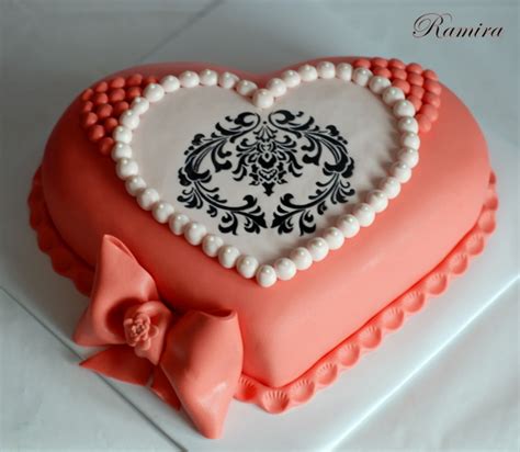 Latest love birthday pictures by name writing. Heart Shaped Birthday Cake - CakeCentral.com