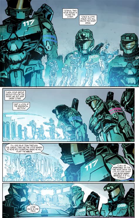 Read Online Halo Fall Of Reach Covenant Comic Issue 3