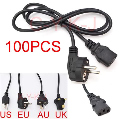 Convert a 1 foot long us extension cord to be able to plug into a uk receptacle. 100pcs Universal 3 Prong Power Cord Cable 1.2M UK Plug ...