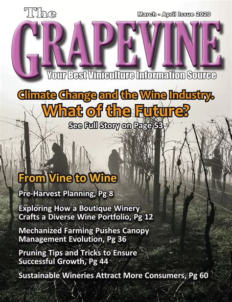 March April The Grapevine Magazine