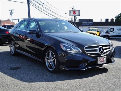 2014 Mercedes Benz E Class E350 Sport 4matic 44684 Miles Black Sedan 3