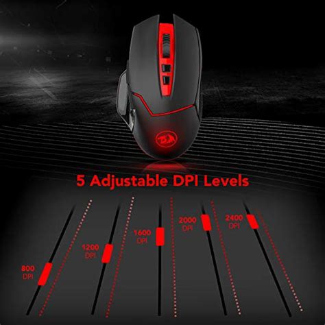 Redragon M690 1 Wireless Gaming Mouse With Dpi Shifting 2 Side Buttons