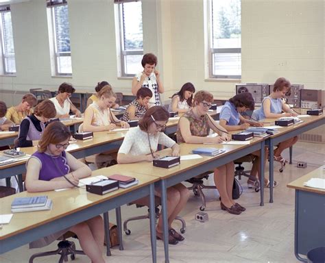 Colorful 1970 Photos Take You Inside Canadian Vocational Schools Old