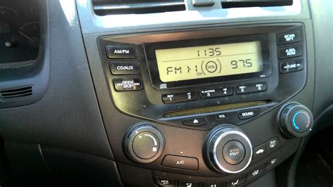 Once you enter the code, your system should unlock giving you instant access to your honda civic radio functions. How to reset the radio on a 2004 honda accord ...