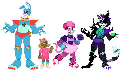 Funki Commissions Are Open 510 On Twitter Redesigned All My Fnaf