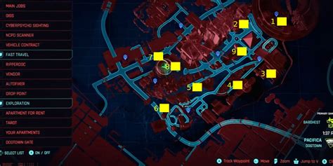 All 14 Relic Point Locations In Cyberpunk 2077 Phantom Liberty The