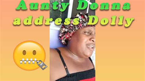 Aunty Donna Jamaica Aunty Donna Get Serious And Address Dolly 🤐😲 Youtube