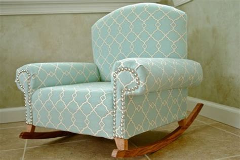 Modern bentwood rocking chair fabric upholstered relax rocker lounge chair (beige). Handmade Child's Rocking Chair | Rocking chair plans ...