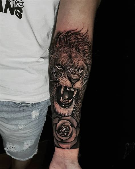 Roaring Lion Tattoo