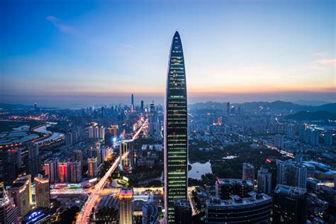 China Shenzhen Skyscraper Stock Photo Download Image Now Istock