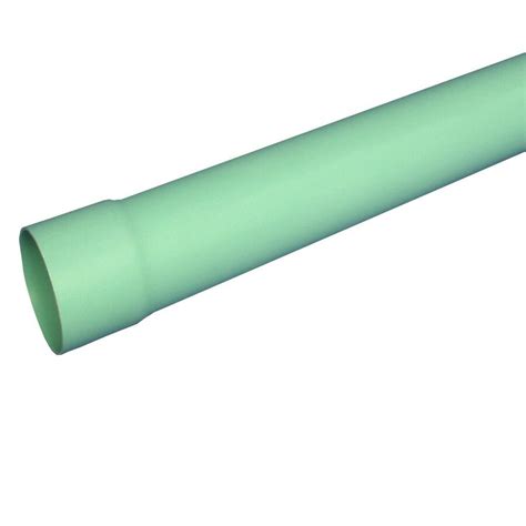 Shop Charlotte Pipe 6 In X 20 Ft Sewer Main Pvc Pipe At