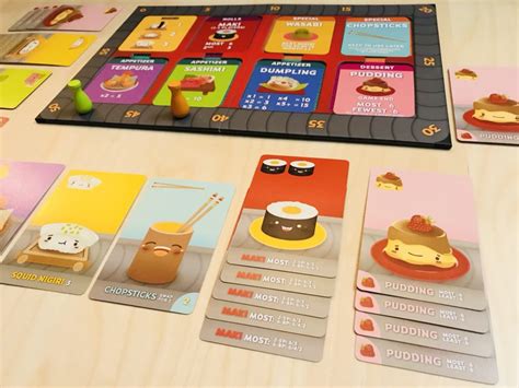 To start the game, shuffle the deck of sushi go. Sushi Go Party! • BoardGame