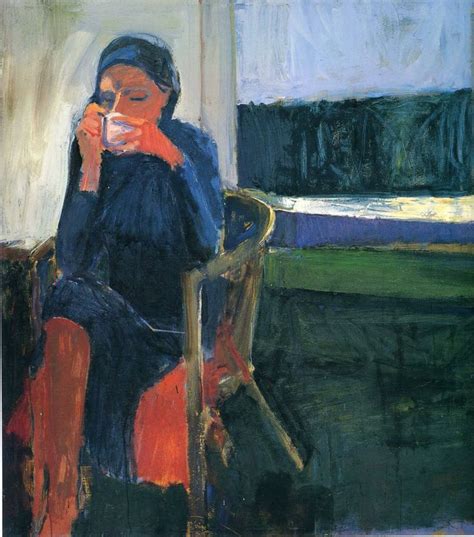 Paintings Reproductions Coffee By Richard Diebenkorn Inspired By