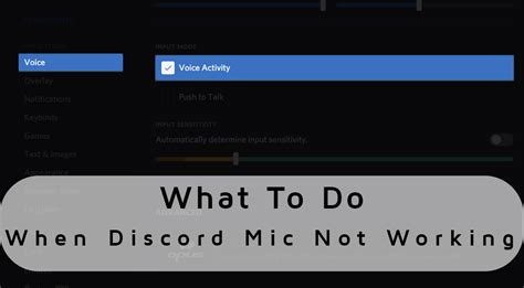 After that, click ok to save the changes and exit the operation. What To Do When Discord Mic Not Working? Step-by-Step Guide
