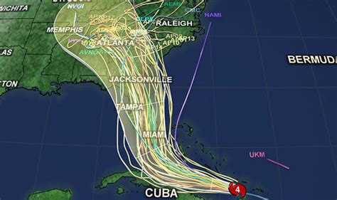 Hurricane Irma Path Update Spaghetti Models Warns Of Florida Hit