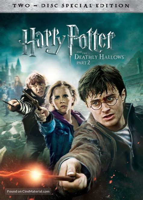 Harry Potter And The Deathly Hallows Part Ii 2011 Dvd Movie Cover