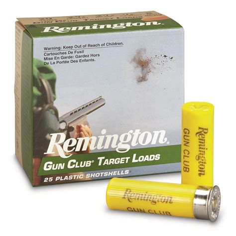 Remington Gun Club Target Loads 20 Gauge 2 34 Shells 78 Oz 25
