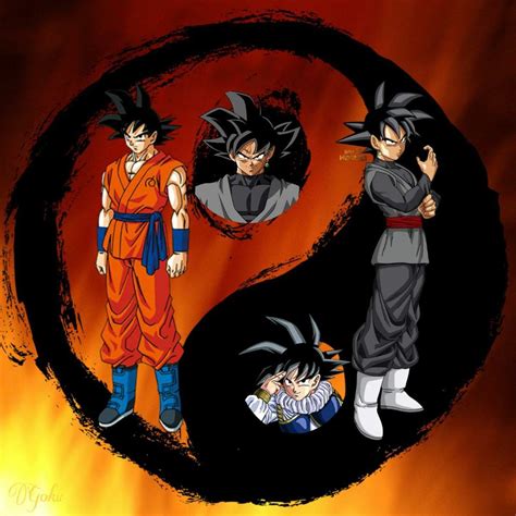 Son goku is a fictional character and main protagonist of the dragon ball manga series created by akira toriyama. Goku Yin Yang PFP! | DragonBallZ Amino