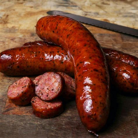 Original Texas Smoked Sausage By Terry Blacks Barbecue Goldbelly