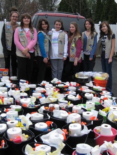 Marlboro Girl Scout Troop 1943 Helps Those In Need Marlboro Nj Patch