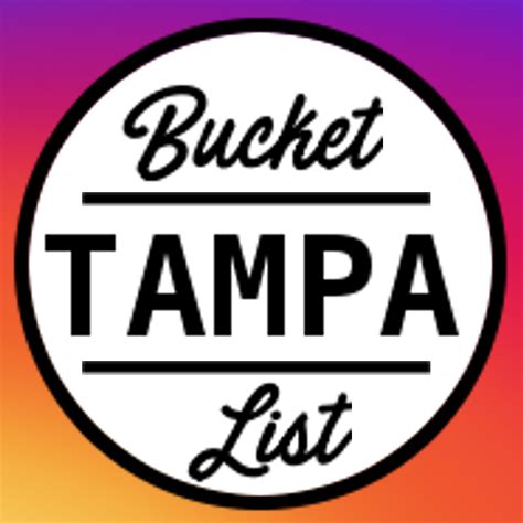 Tampa Bucket List