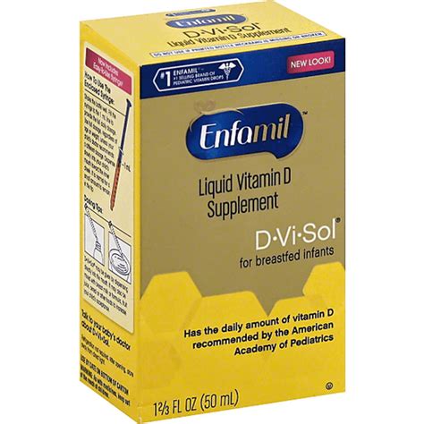 Enfamil D Vi Sol Liquid Vitamin D Supplement Shop Dagostino