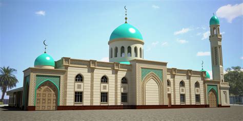 3d Visualization Mosque