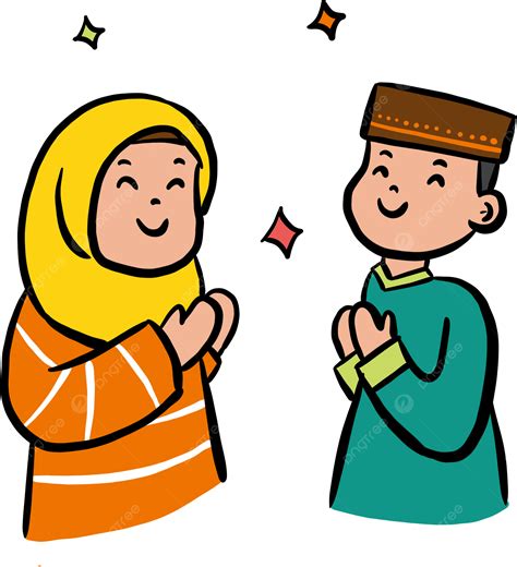 لطيف الاطفال رمضان ملصق الإسلام المرسومة اطفال رمضان أطفال مسلمون