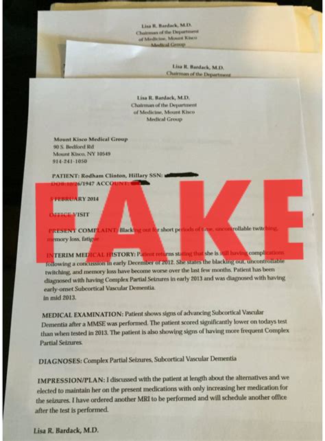 Fake Medical Documents Georgiaharmon Blog