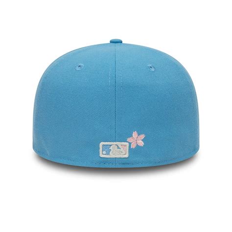 official new era new york yankees flowers pastel blue 59fifty fitted cap b8608 25 new era cap