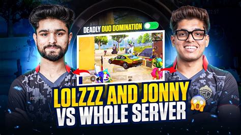 Lolzzz And Jonathan Vs Whole Server😤 Best Clutch Moments Youtube