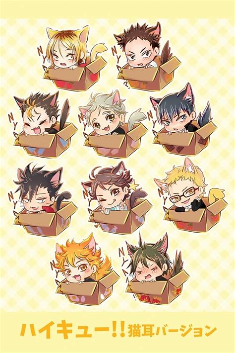 Haikyuu Cats By Marishop Redbubble