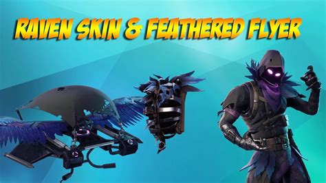 Raven Skin And Feathered Flyer Out Now Fortnite Daily Store Update 4 5