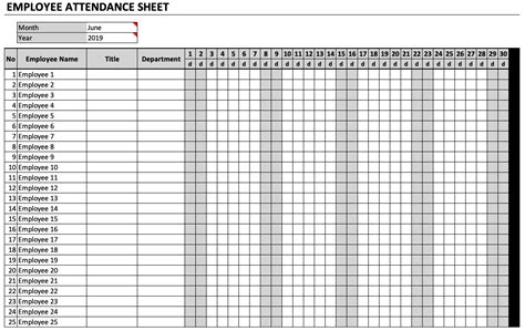 Catch Work Tracker Attendance Calendar Excel 2020 Calendar Printables