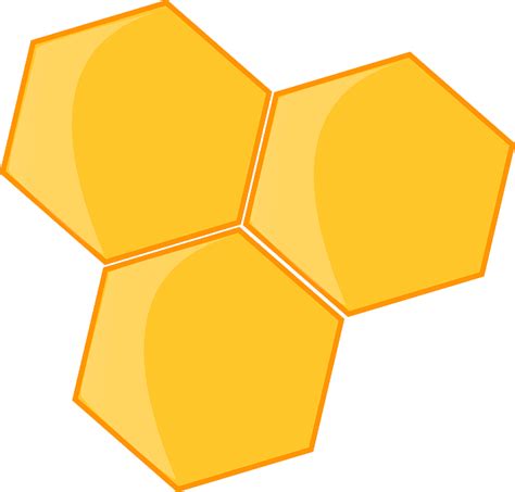Free Image On Pixabay Hexagon Hive Beehive Honeycomb Free Clip