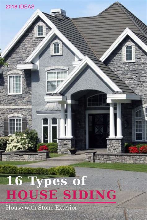 17 Different Types Of House Siding With Photo Examples Exterior