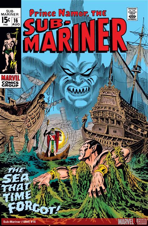 Sub Mariner 1968 16 Comic Issues Marvel