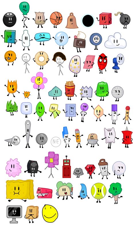 Bfb Bfdi Characters Pictures To Pin On Pinterest Pinsdaddy