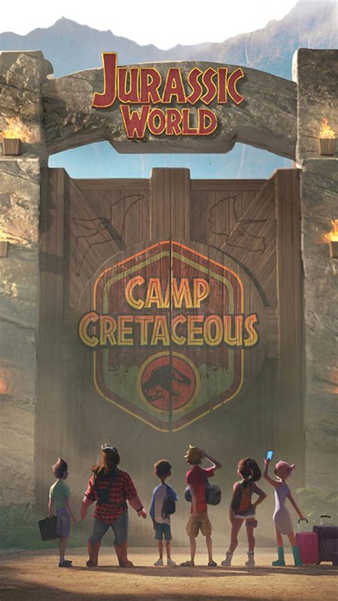 Camp cretaceous follows six teenage campers as they are the first selected to experience the world's most incredible adventure camp escapes and causes all systems in jurassic world to go haywire, unleashing rampaging dinosaurs upon the park, the campers find that they. Jurassic World: Camp Cretaceous Movie Poster 4K Ultra HD ...